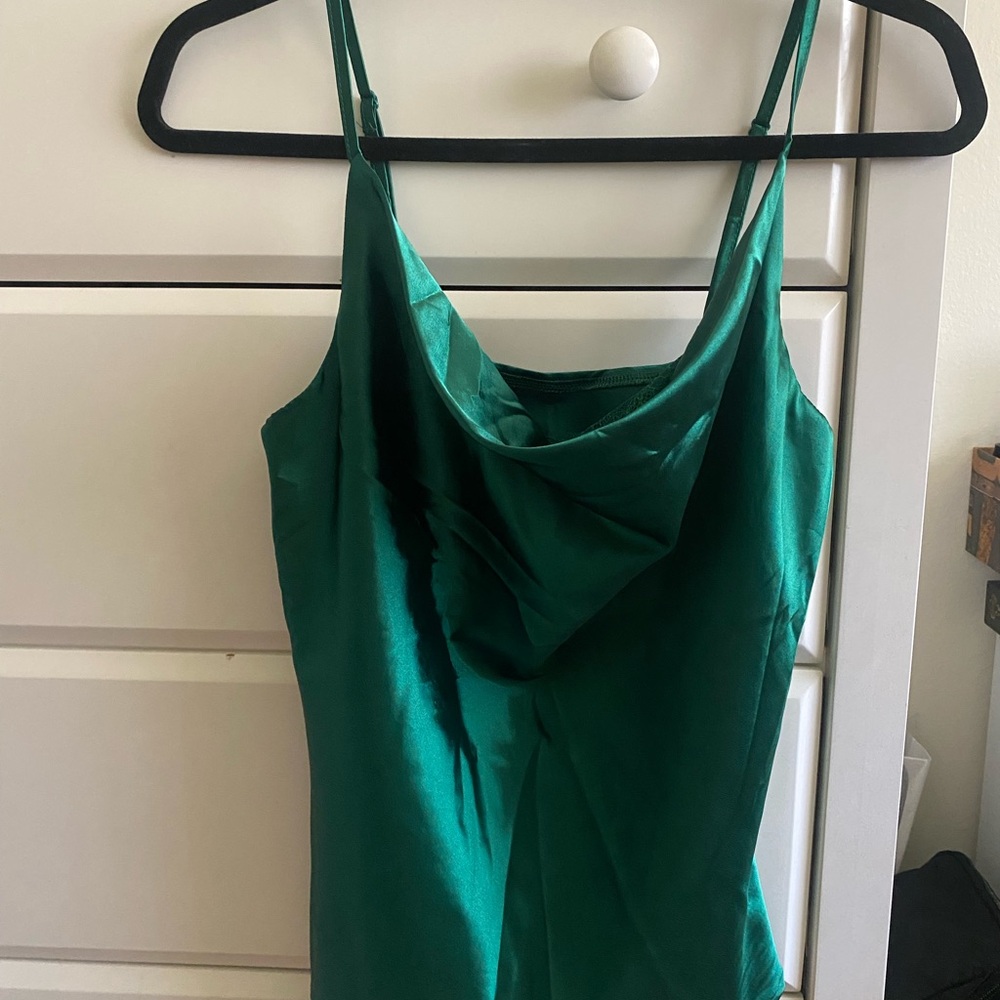 SHEIN Teal Camisole Top